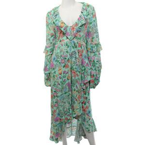 RESERVE TRADE for tristinhibler Spell & The Gypsy Sayulita Frill Gown birthstone